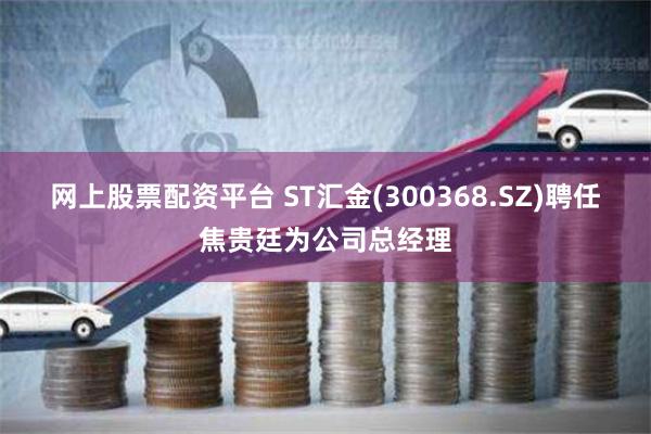 网上股票配资平台 ST汇金(300368.SZ)聘任焦贵廷为公司总经理