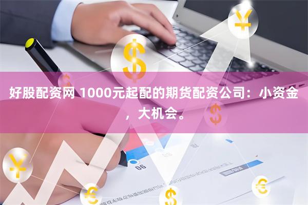 好股配资网 1000元起配的期货配资公司：小资金，大机会。